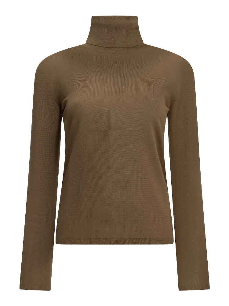 Virgin Wool Turtleneck Sweater