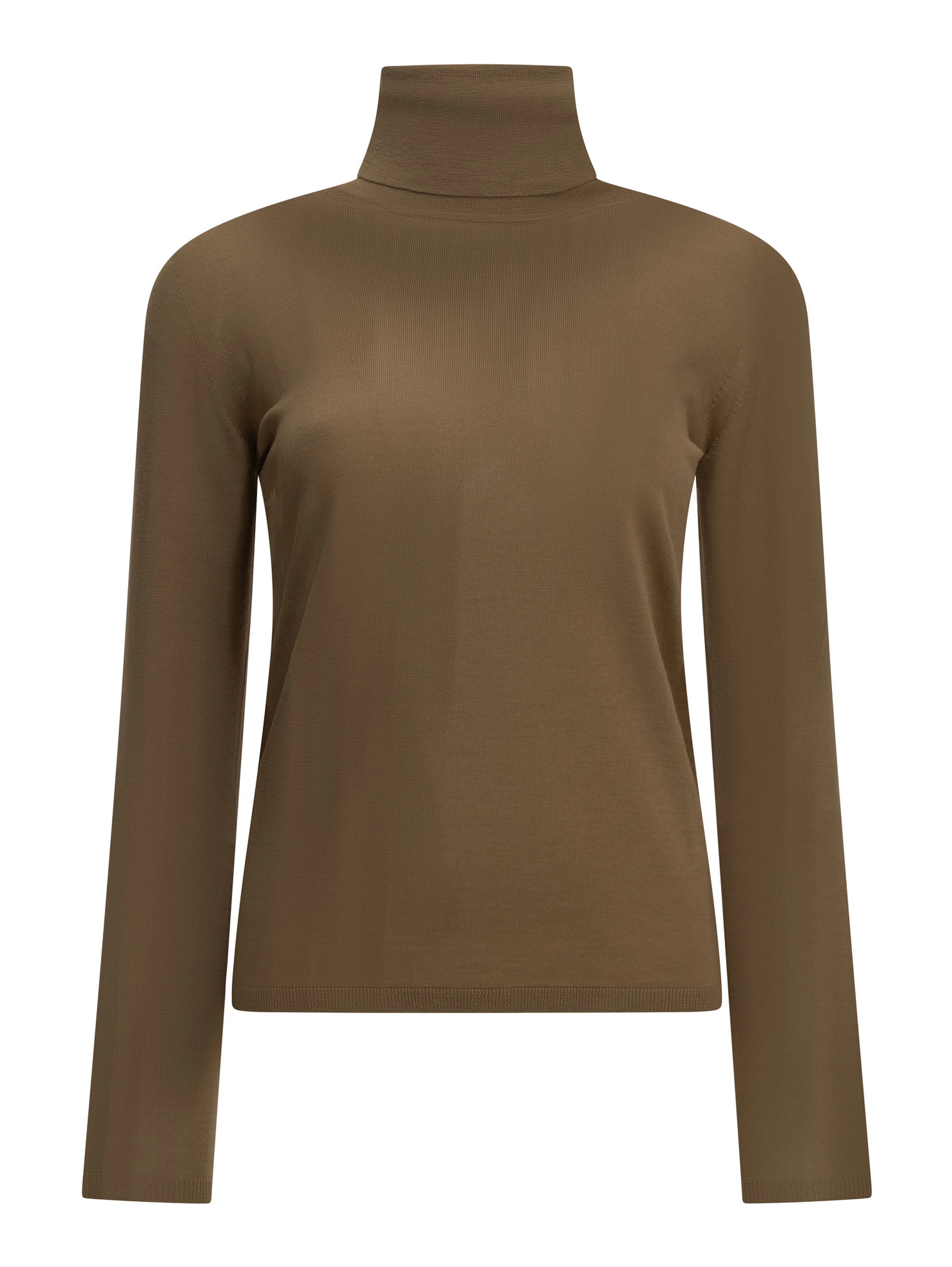 Virgin Wool Turtleneck Sweater