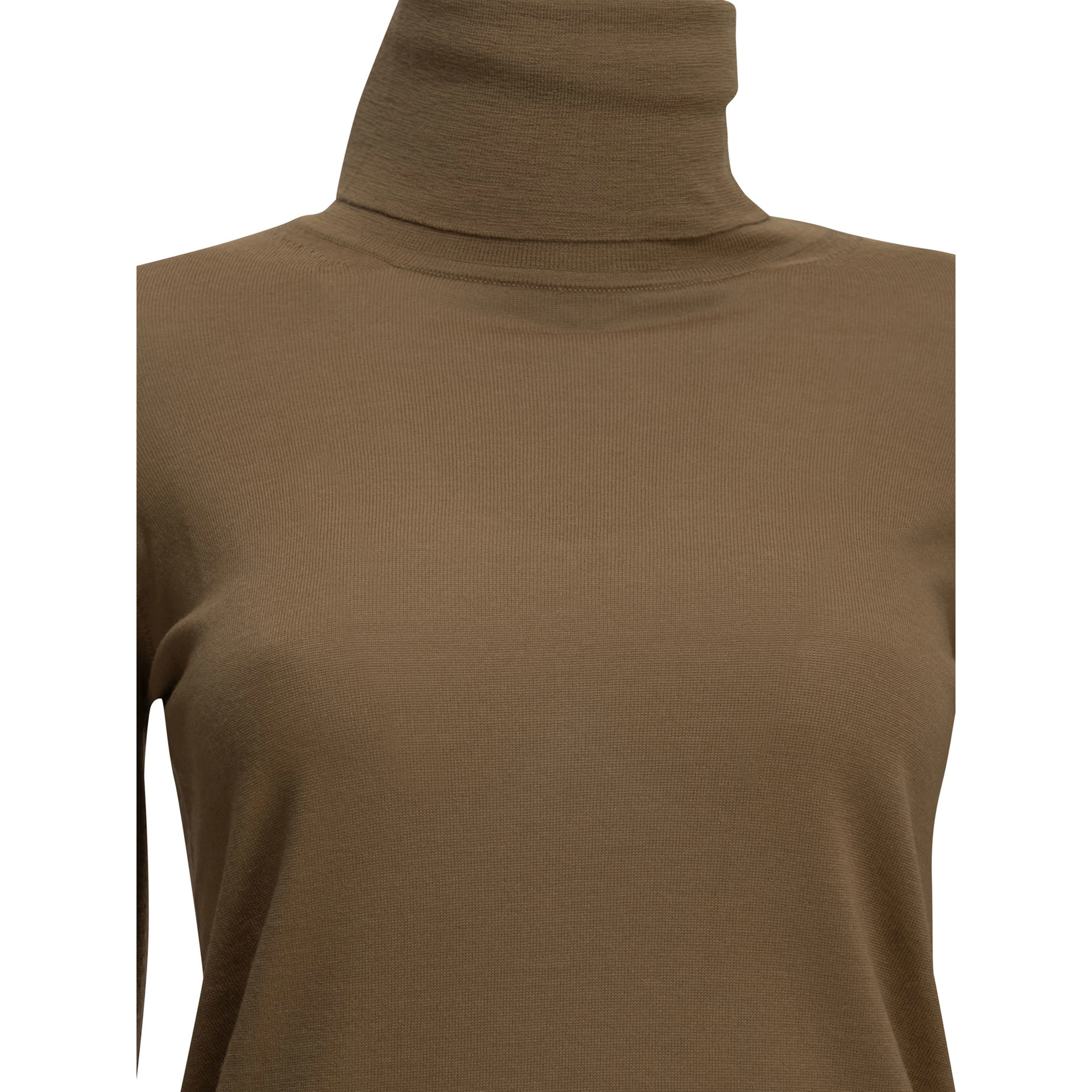 Virgin Wool Turtleneck Sweater