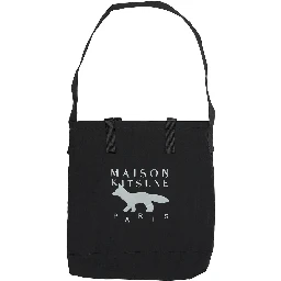 Shoulder bag with large logo