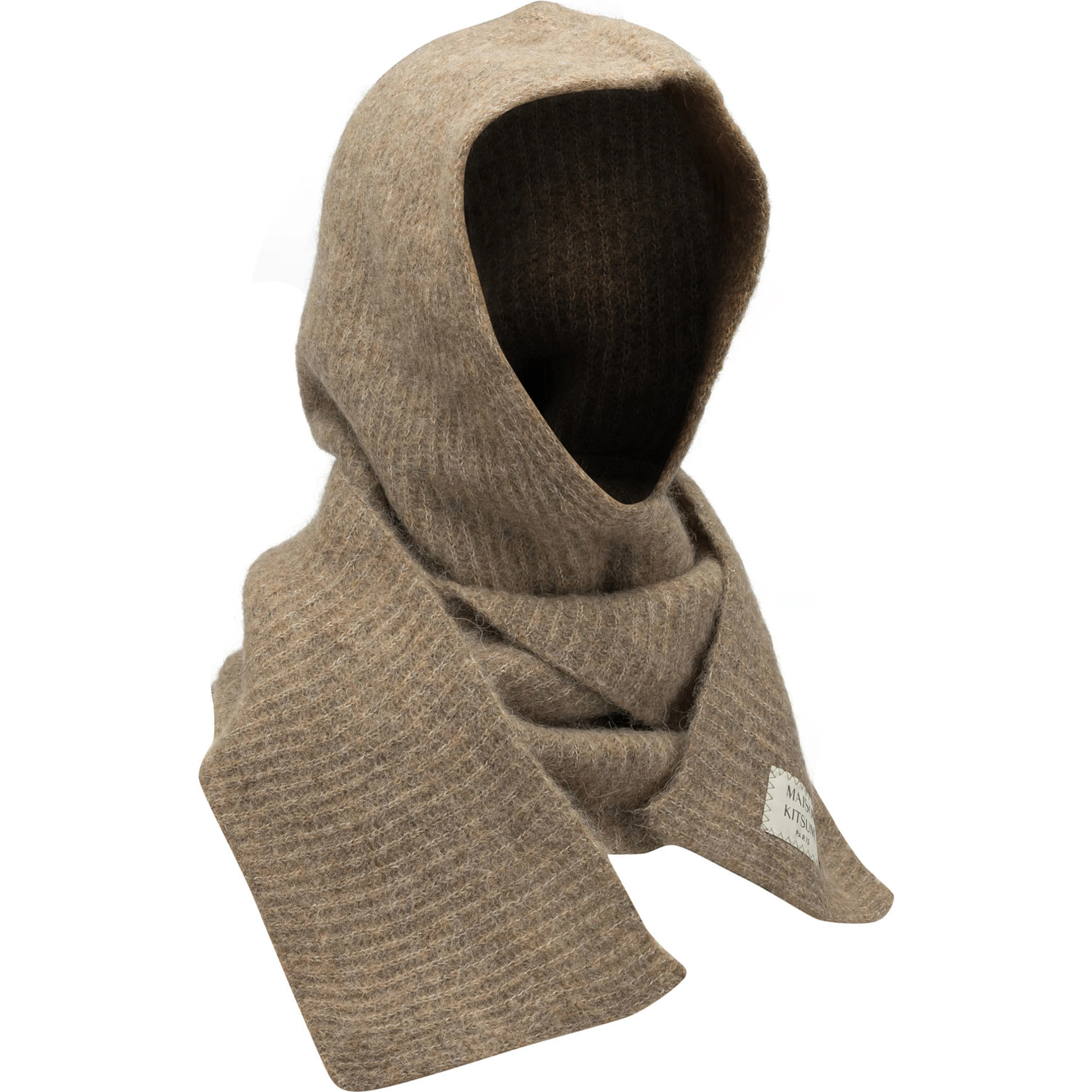 Hooded Scarf with Logo