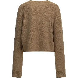Crew-neck sweater with logo