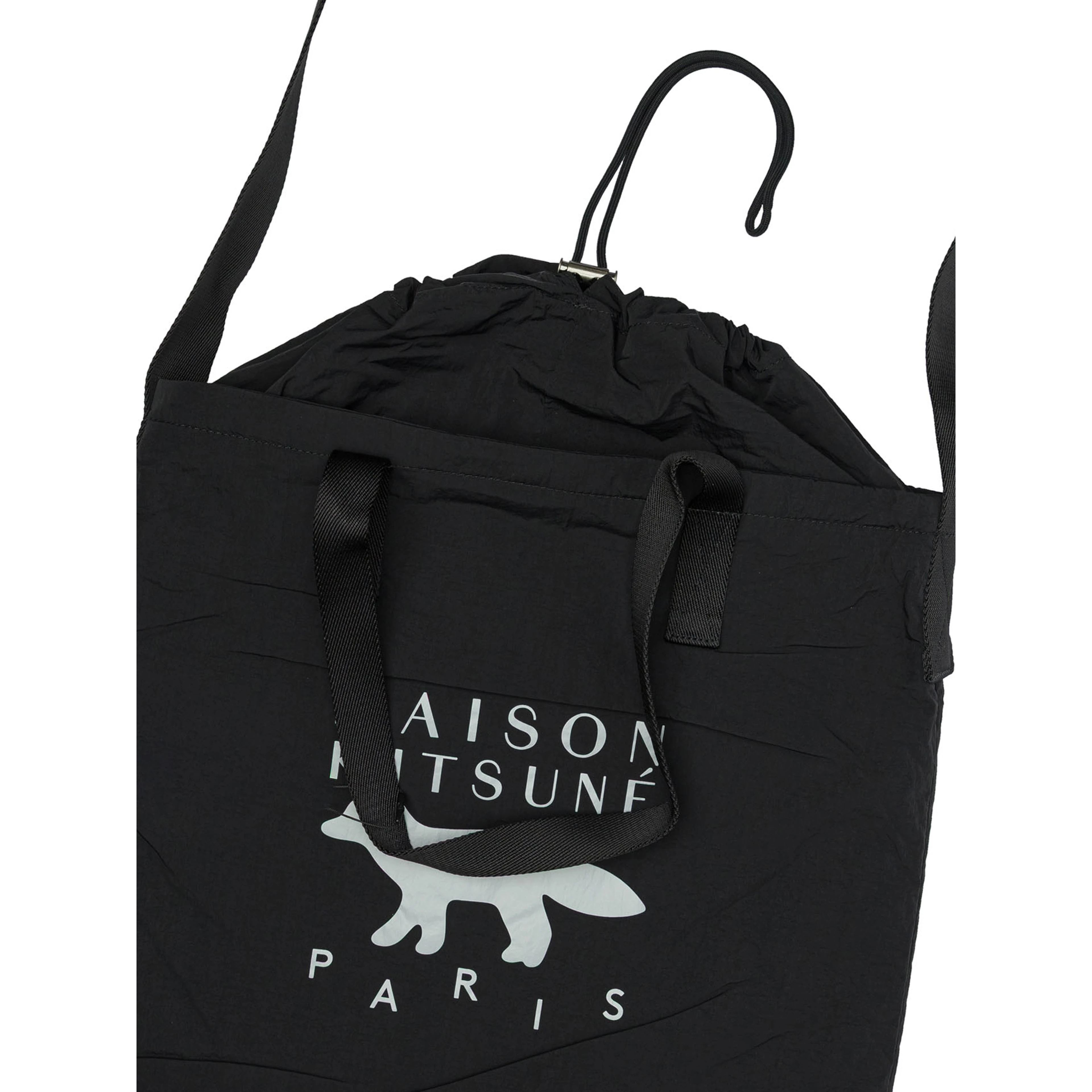 Shoulder bag with large logo