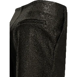Formal leather shorts
