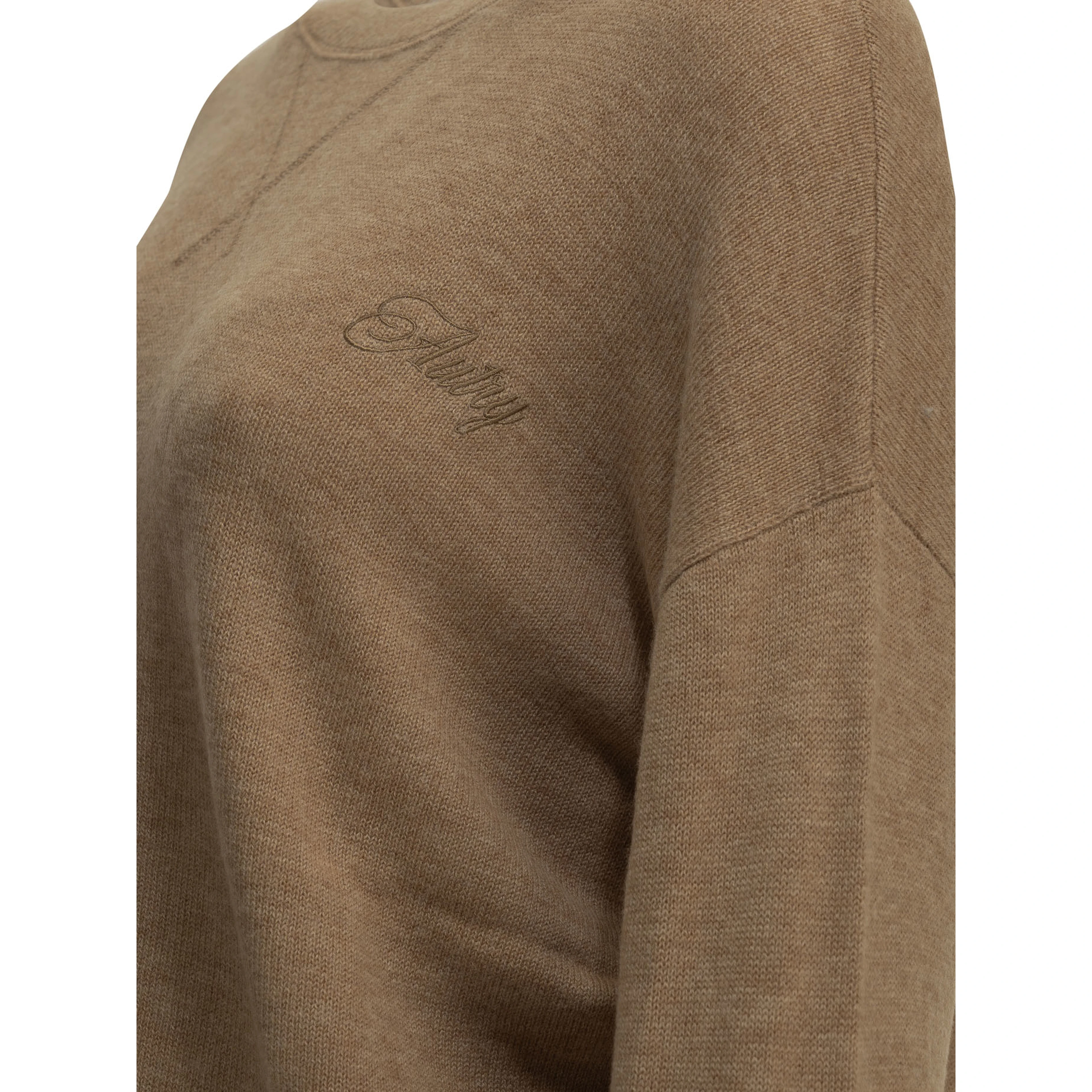 Crew-neck sweater with logo