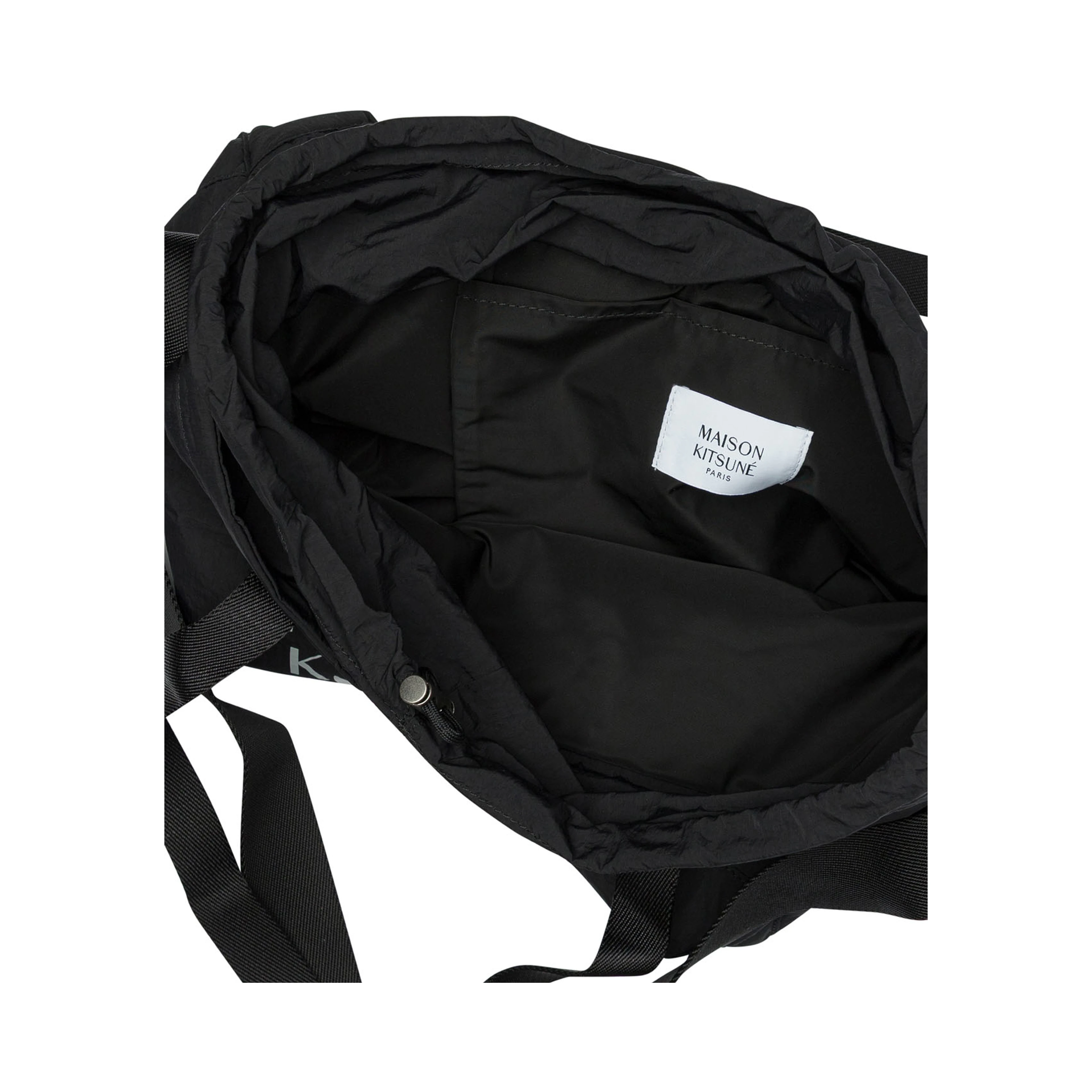 Shoulder bag with large logo