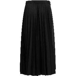 "Pleated" Midi Skirt