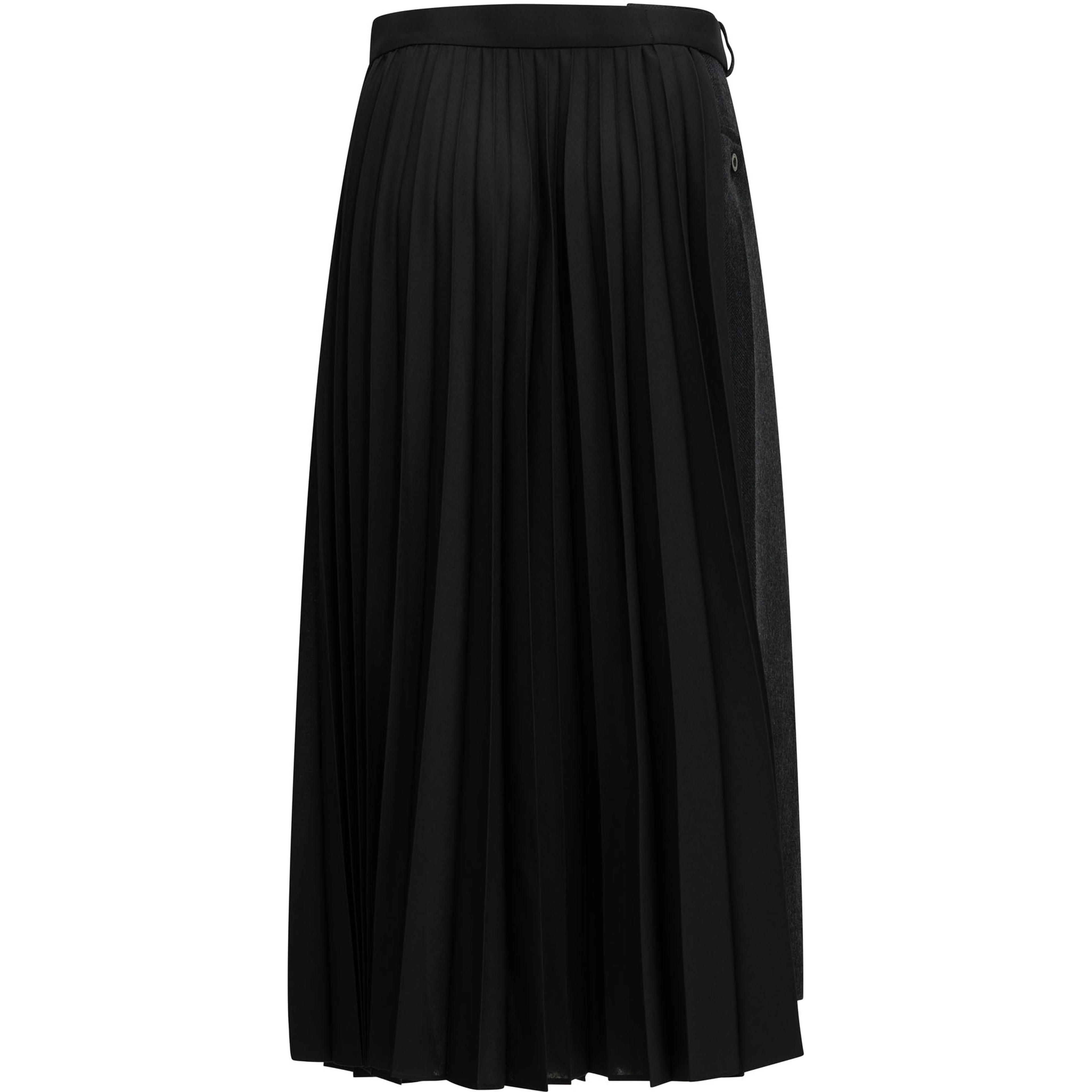 "Pleated" Midi Skirt