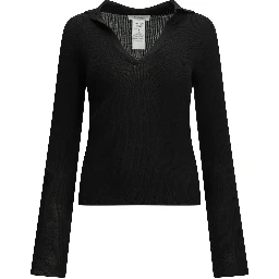 Cashmere polo shirt