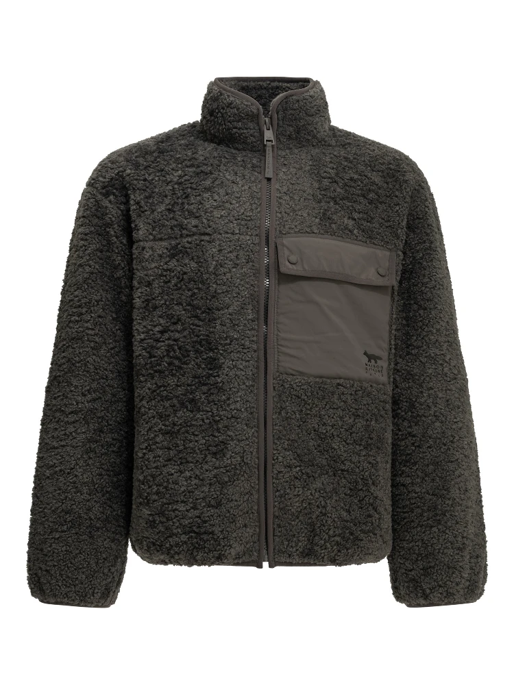 Fleece Jacket with Logo