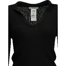 Cashmere polo shirt