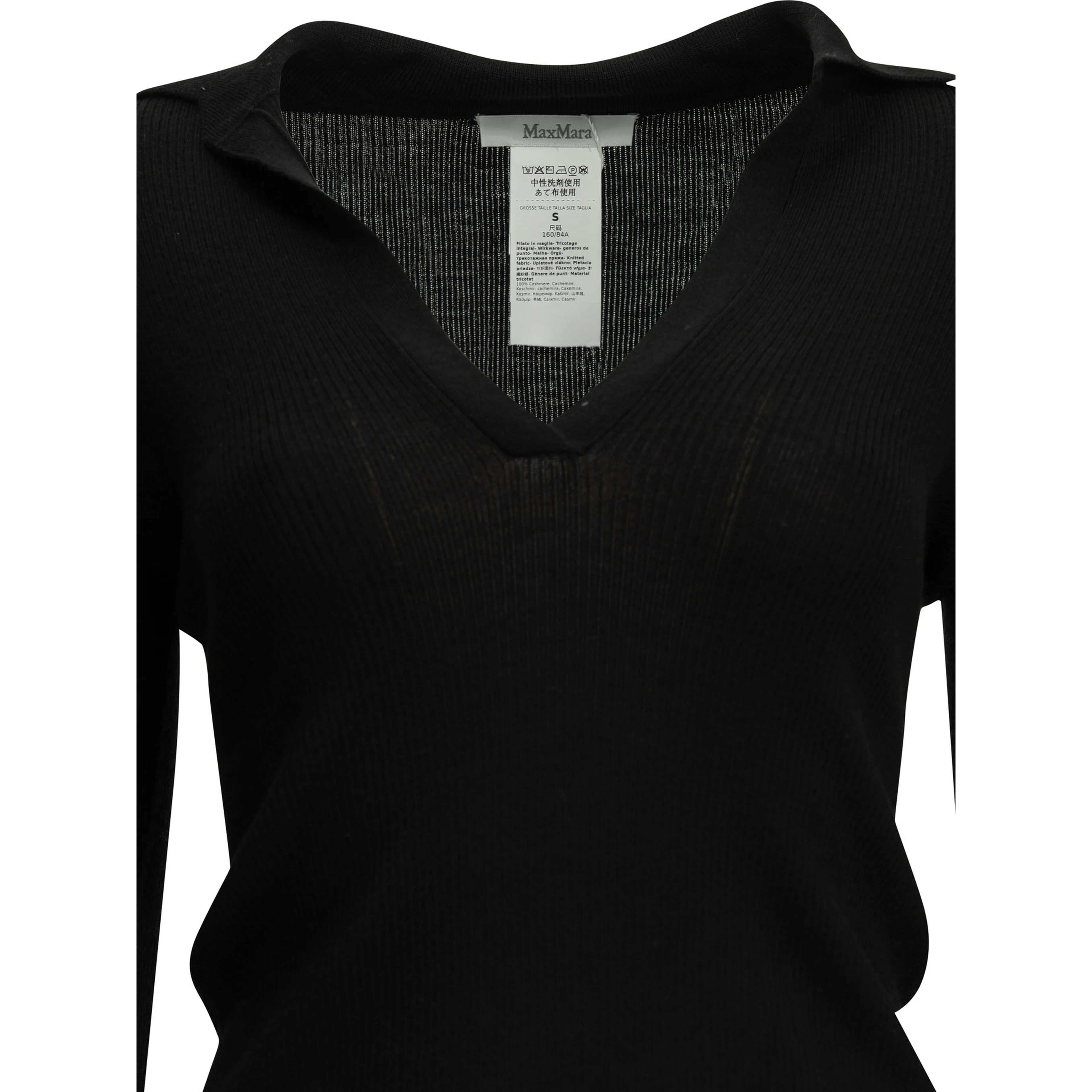 Cashmere polo shirt