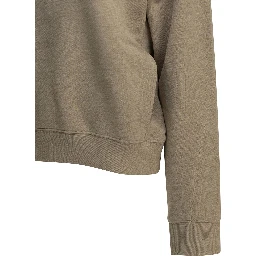 "Baby Fox" Polo-Collar Sweatshirt