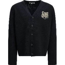 "Fox Head" Cardigan