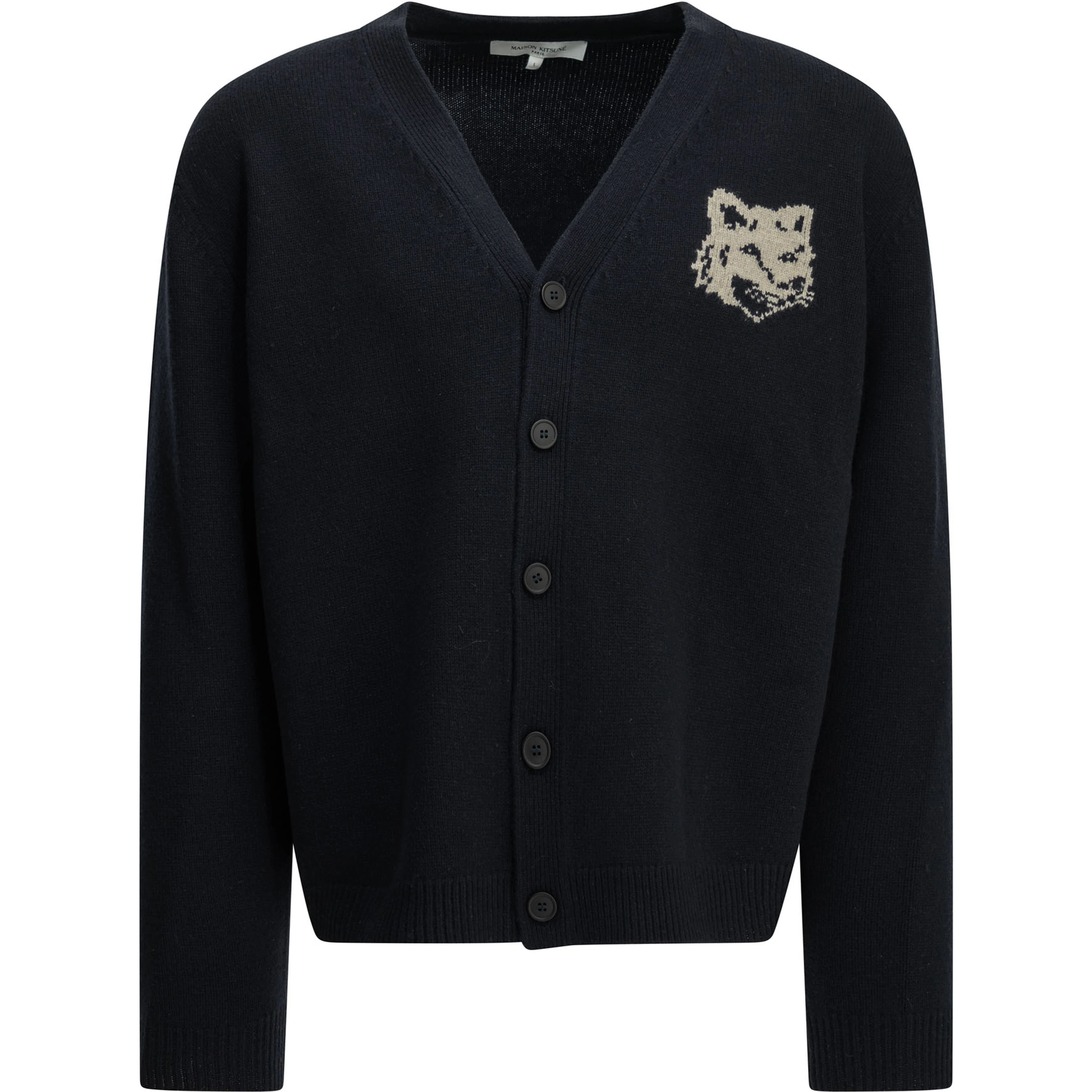 "Fox Head" Cardigan