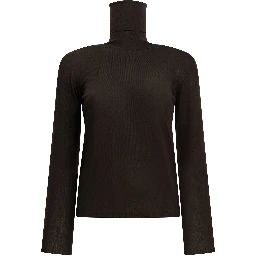 Virgin Wool Turtleneck Sweater