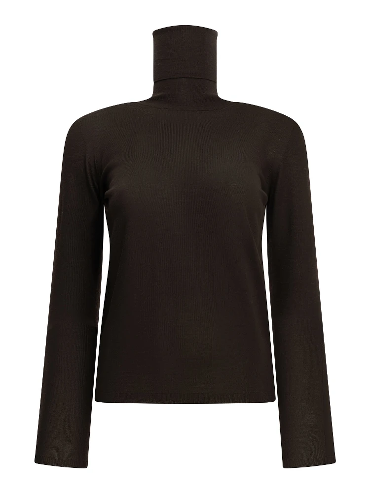 Virgin Wool Turtleneck Sweater