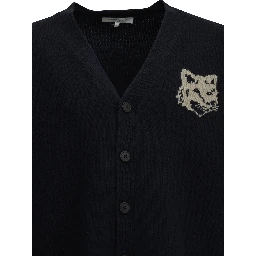 "Fox Head" Cardigan