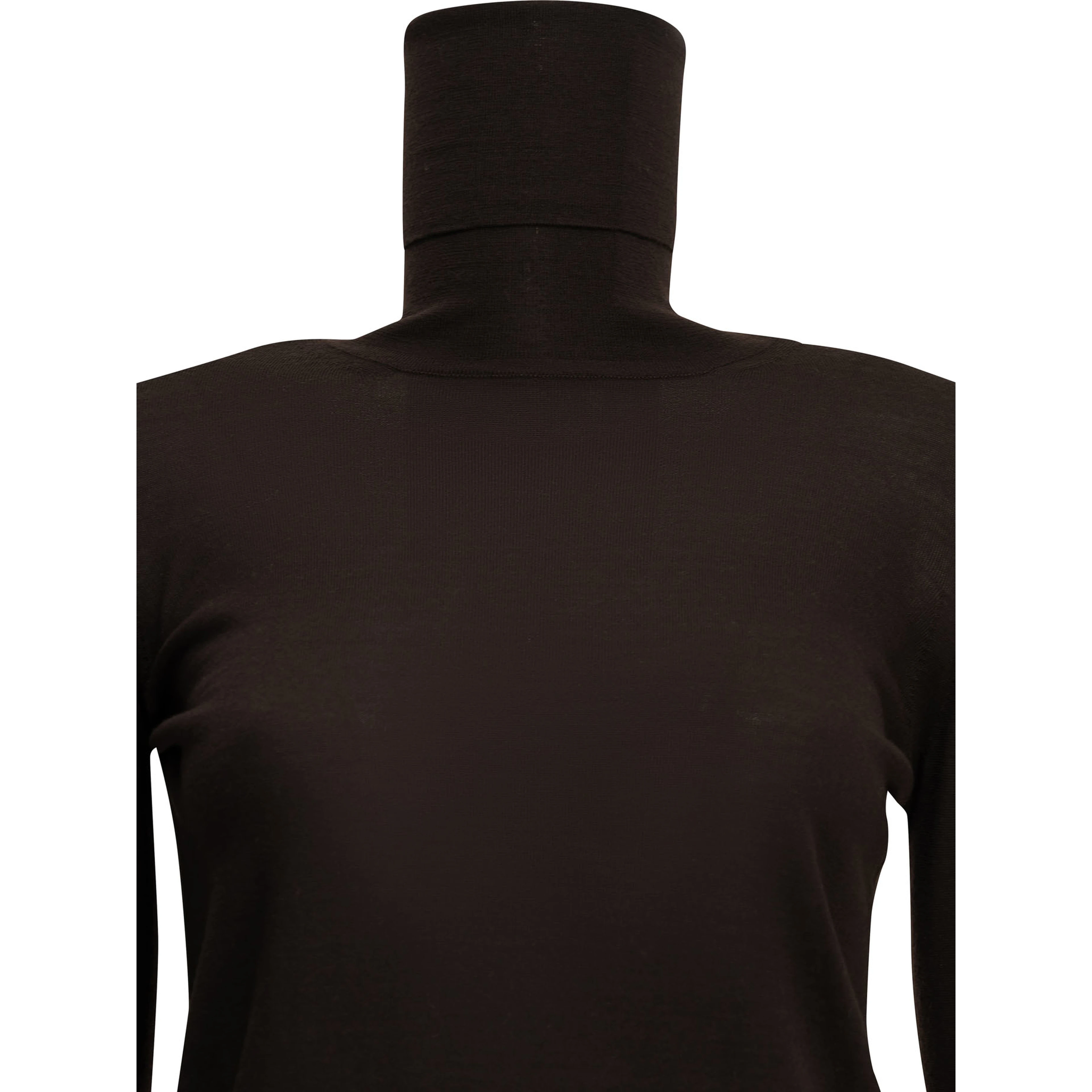 Virgin Wool Turtleneck Sweater