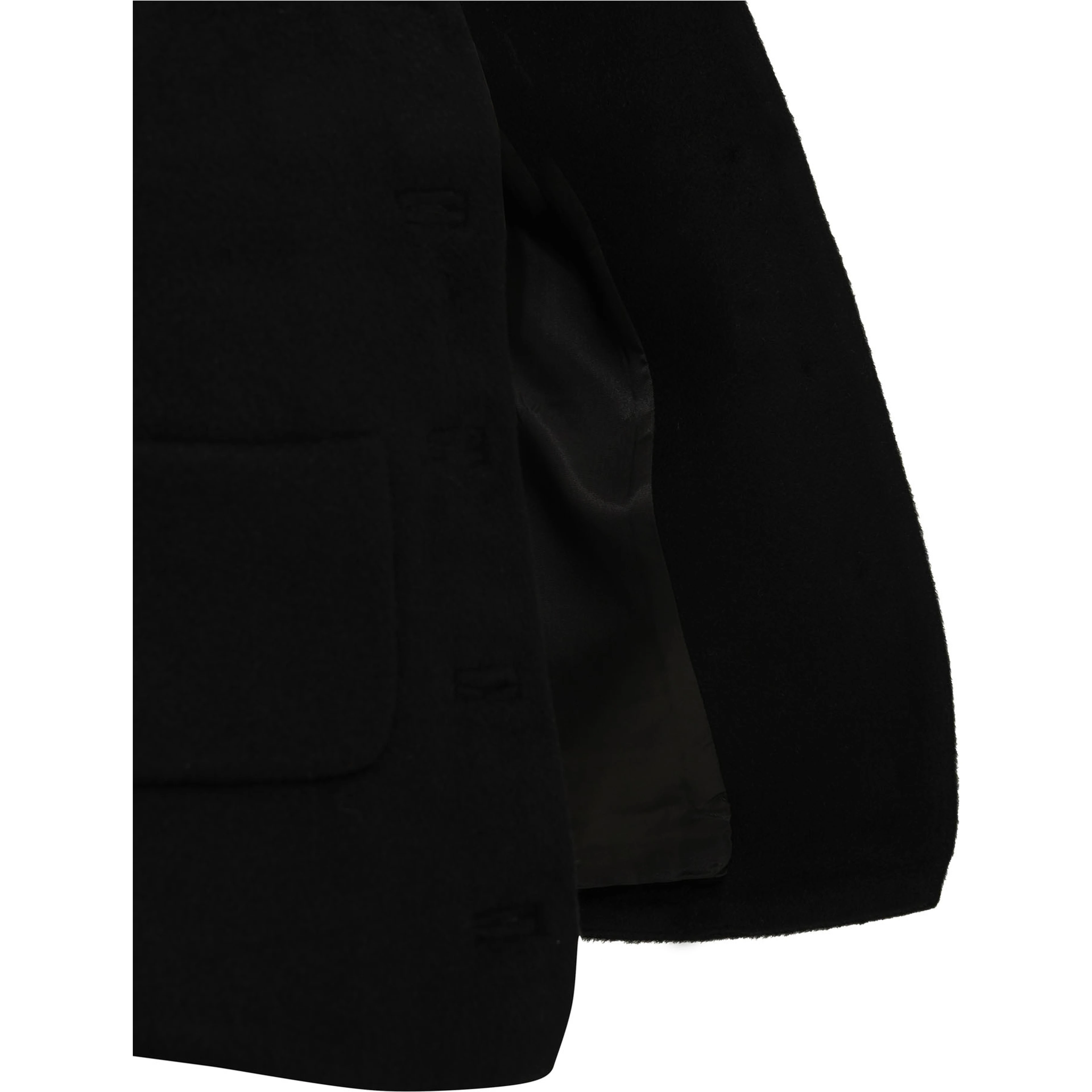 Short wool coat