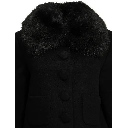 Short wool coat