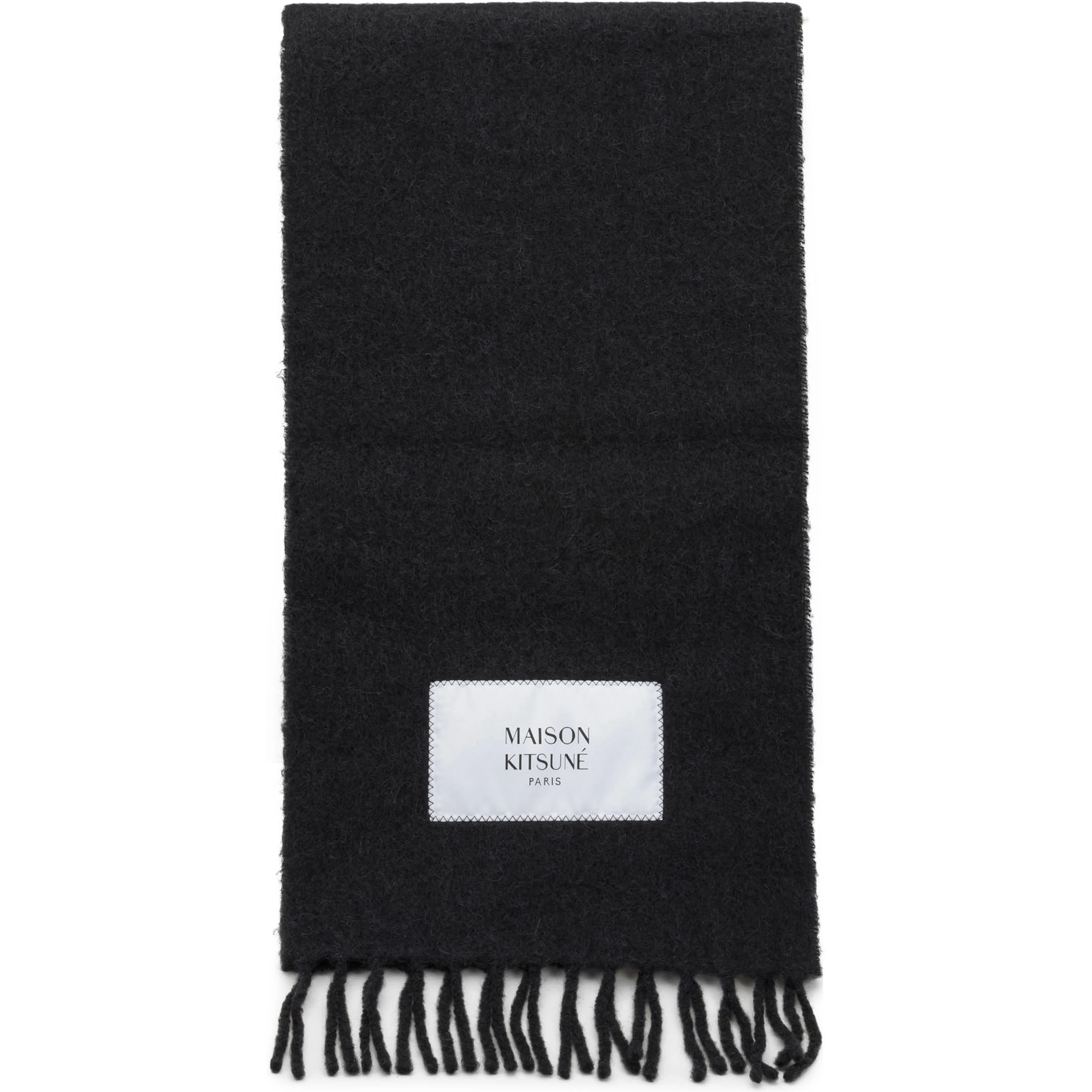 Alpaca Fringed Scarf