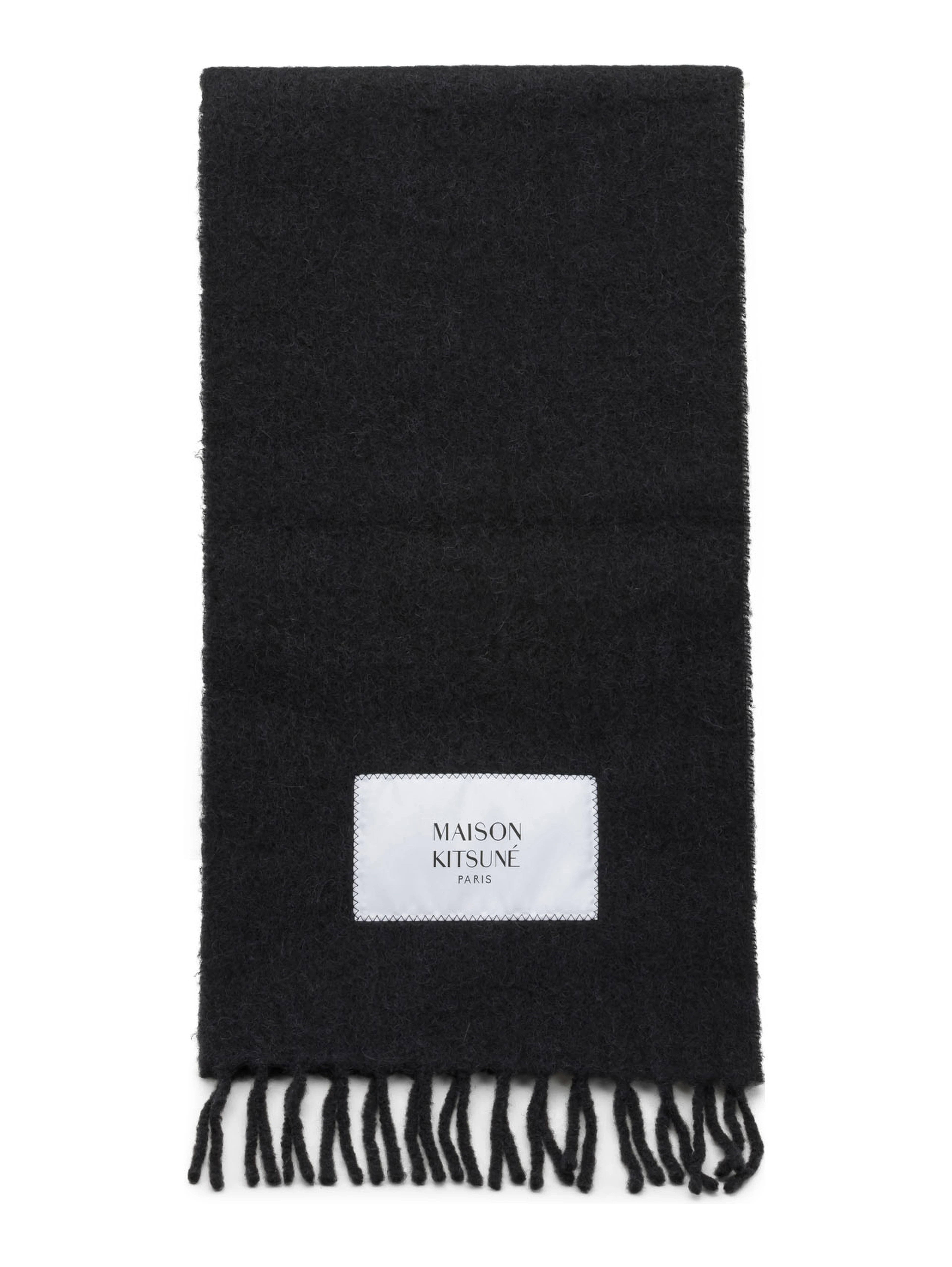 Alpaca Fringed Scarf