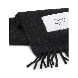 Alpaca Fringed Scarf