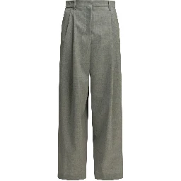 Tailored wool pants