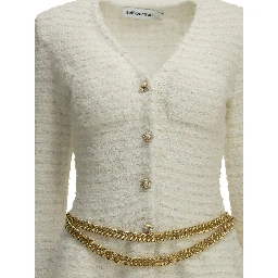 Textured-Knit Cardigan