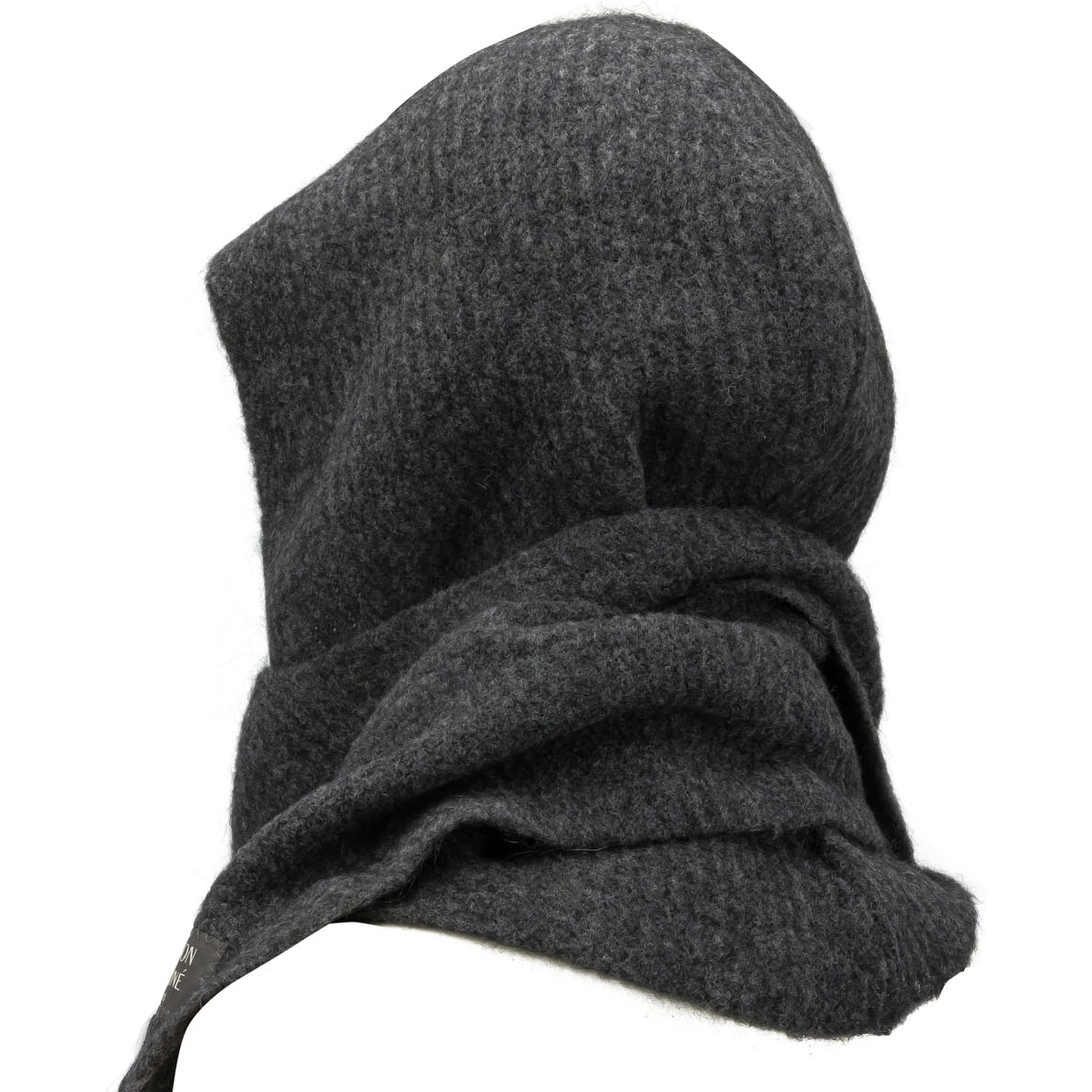 Hooded Scarf with Logo