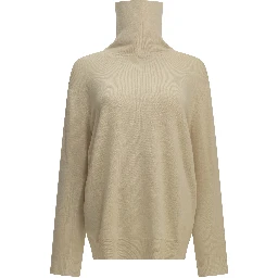 Wool and cashmere turtleneck sweater