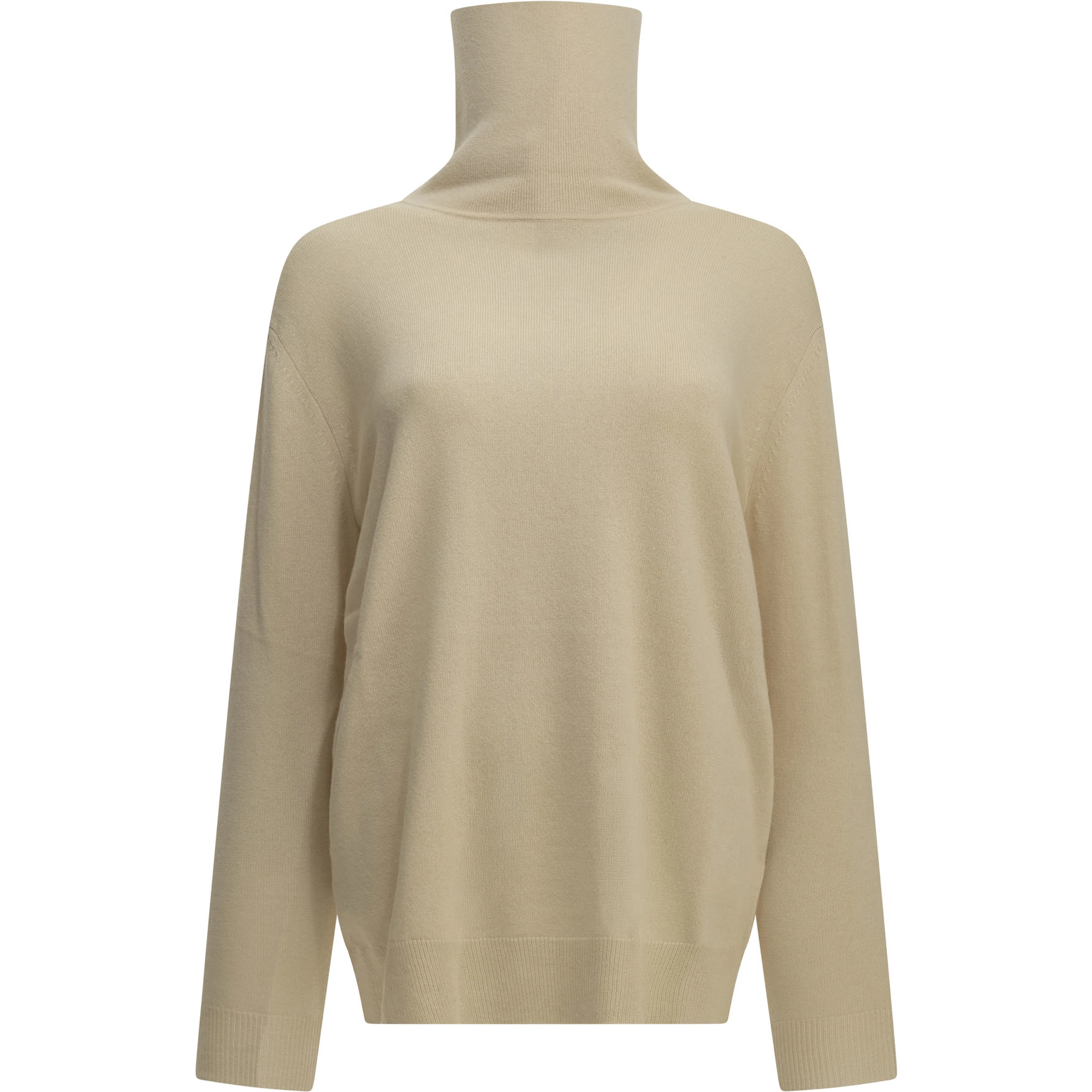 Wool and cashmere turtleneck sweater