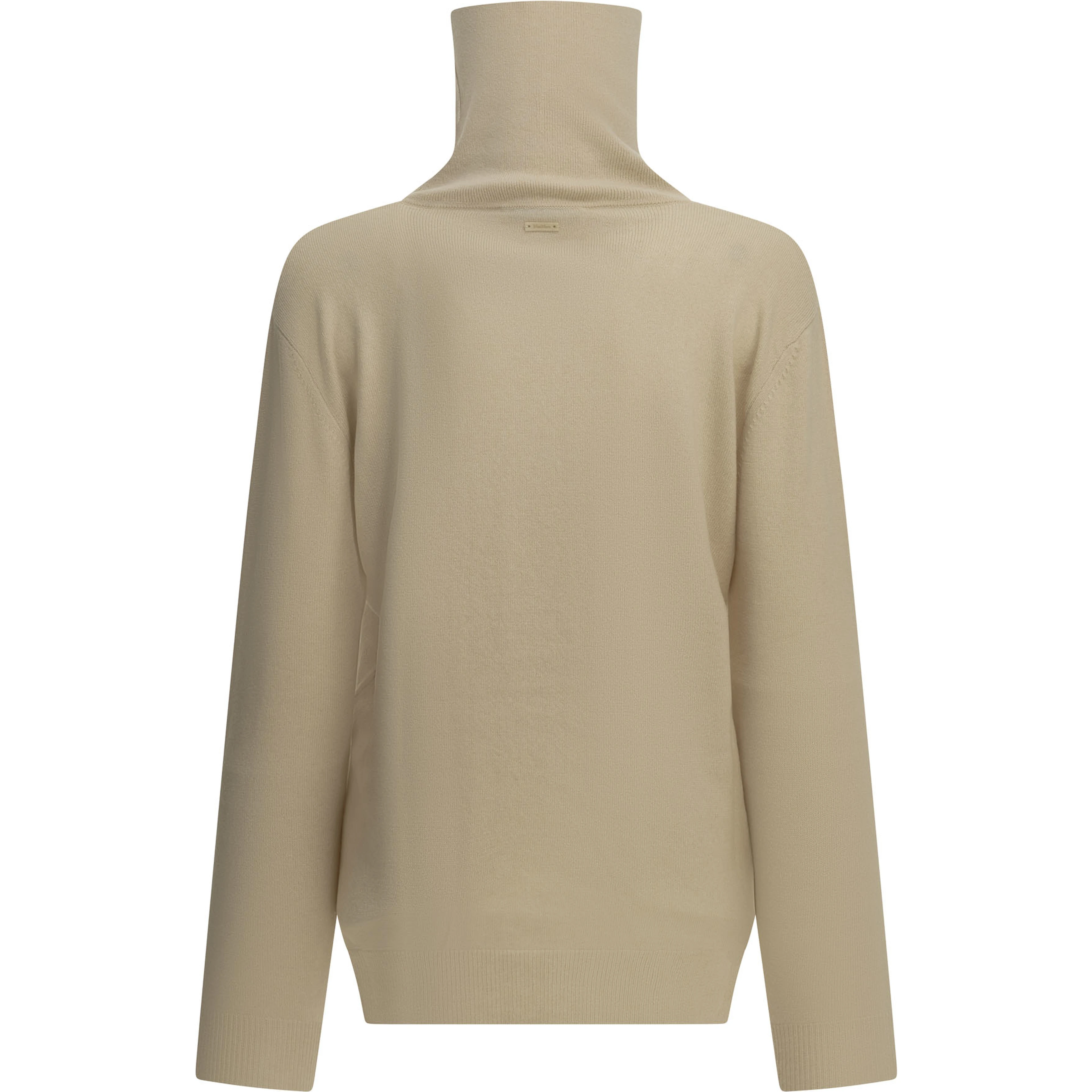 Wool and cashmere turtleneck sweater