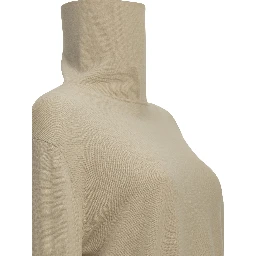 Wool and cashmere turtleneck sweater