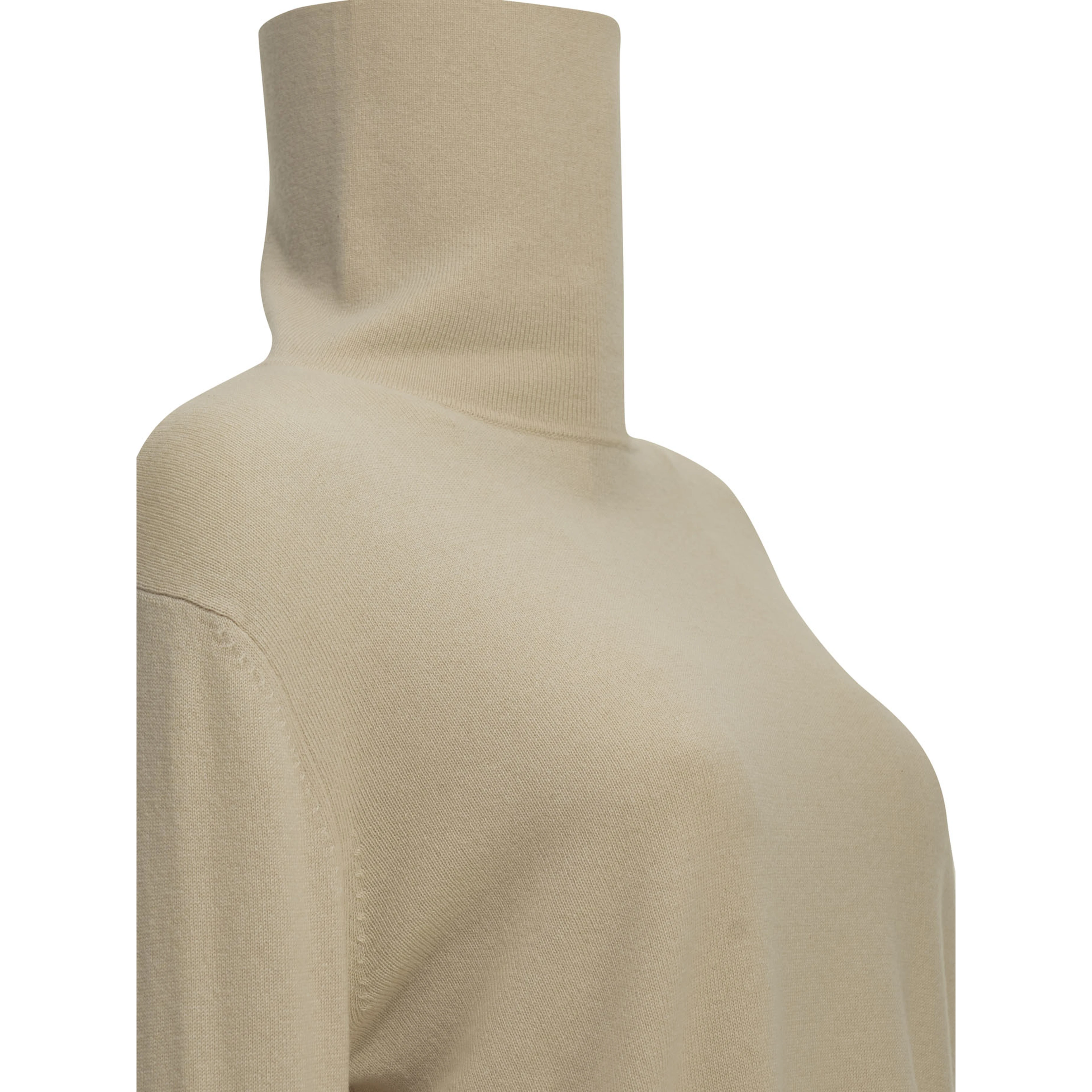 Wool and cashmere turtleneck sweater