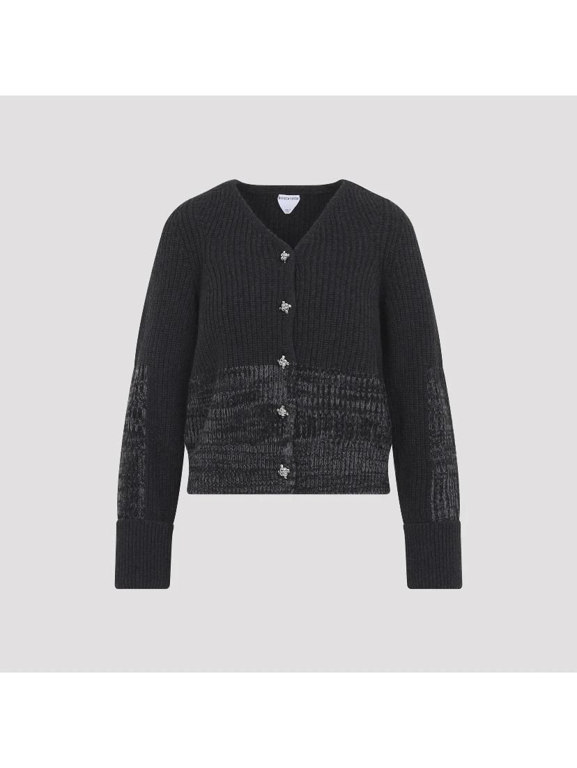 RIB KNIT CARDIGAN