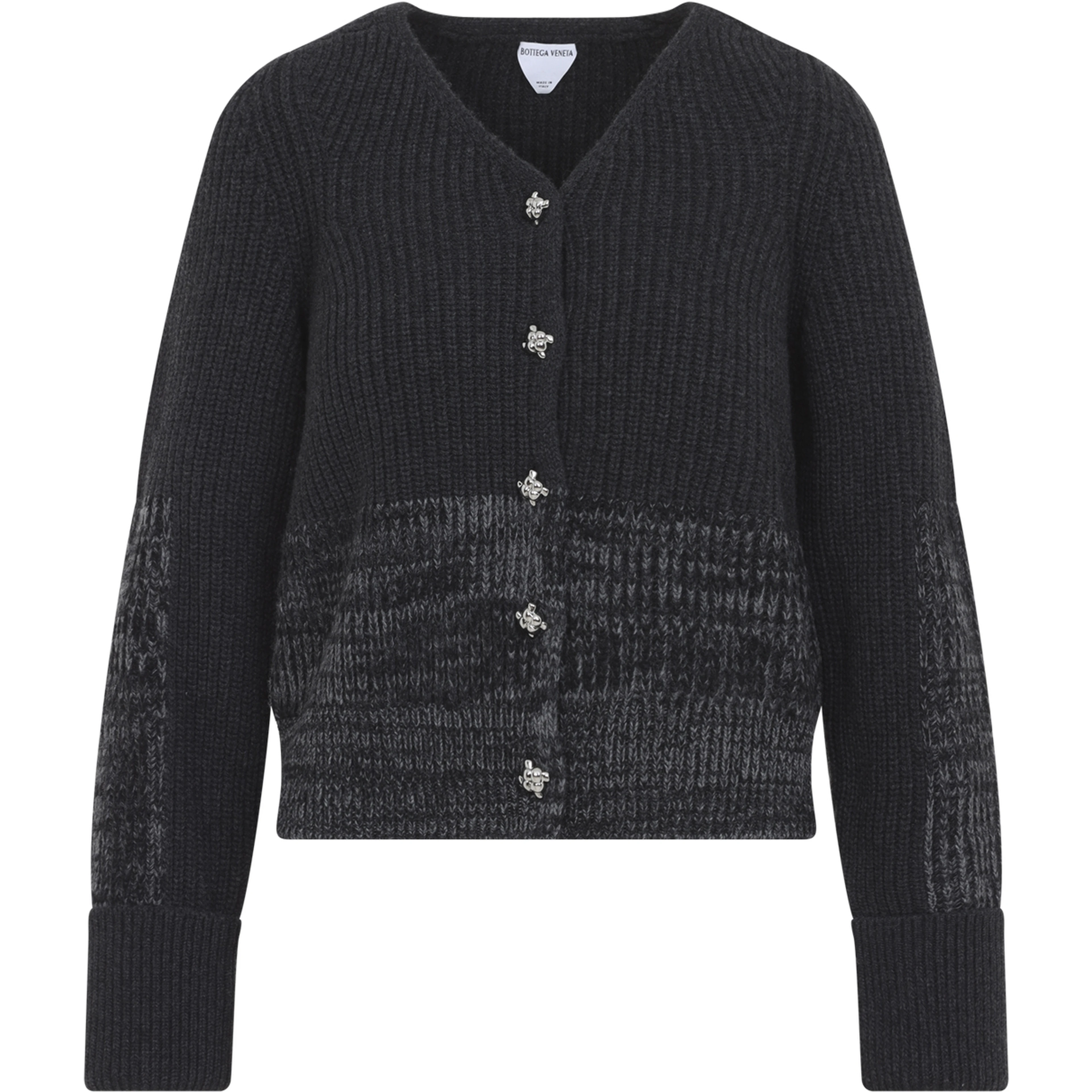 RIB KNIT CARDIGAN