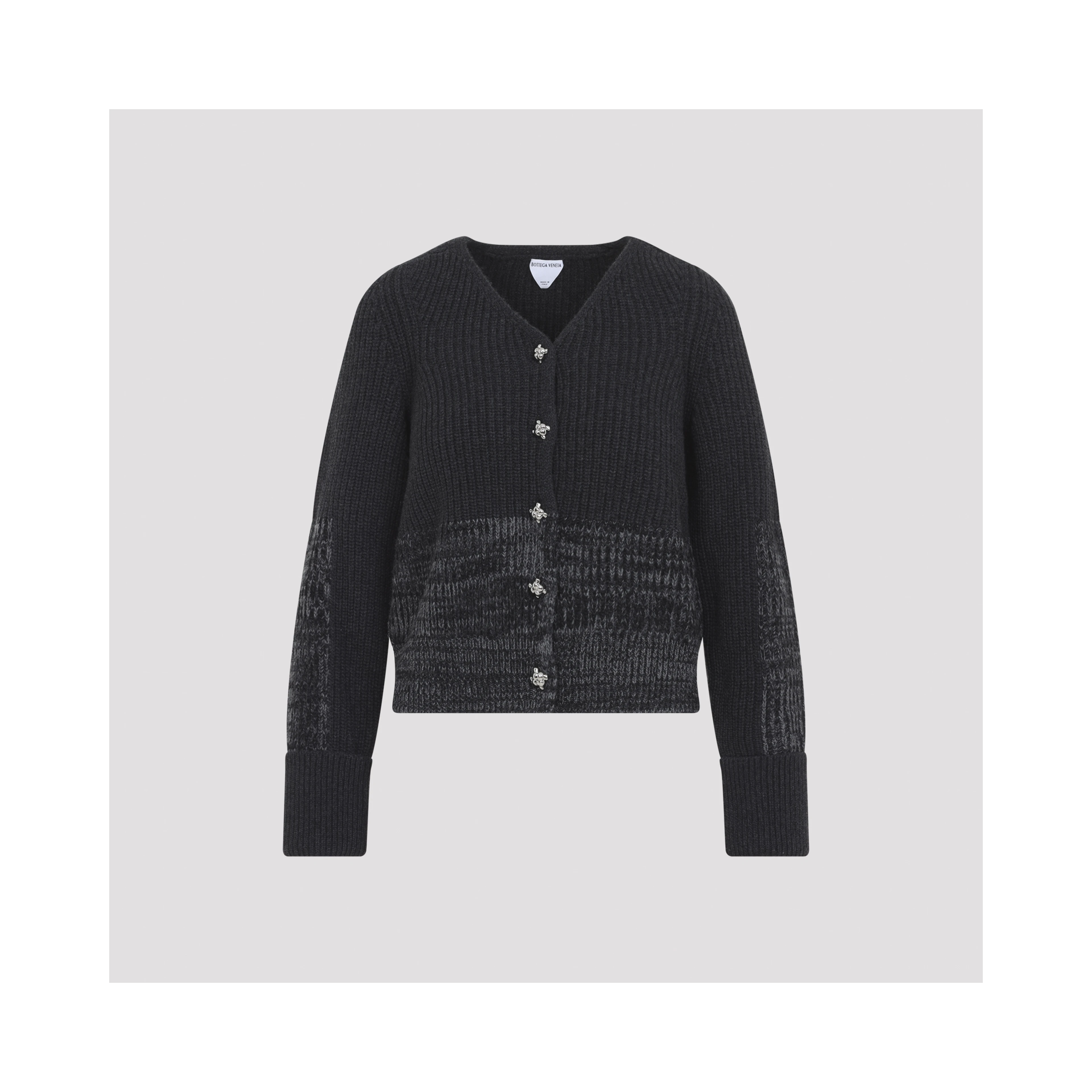 RIB KNIT CARDIGAN