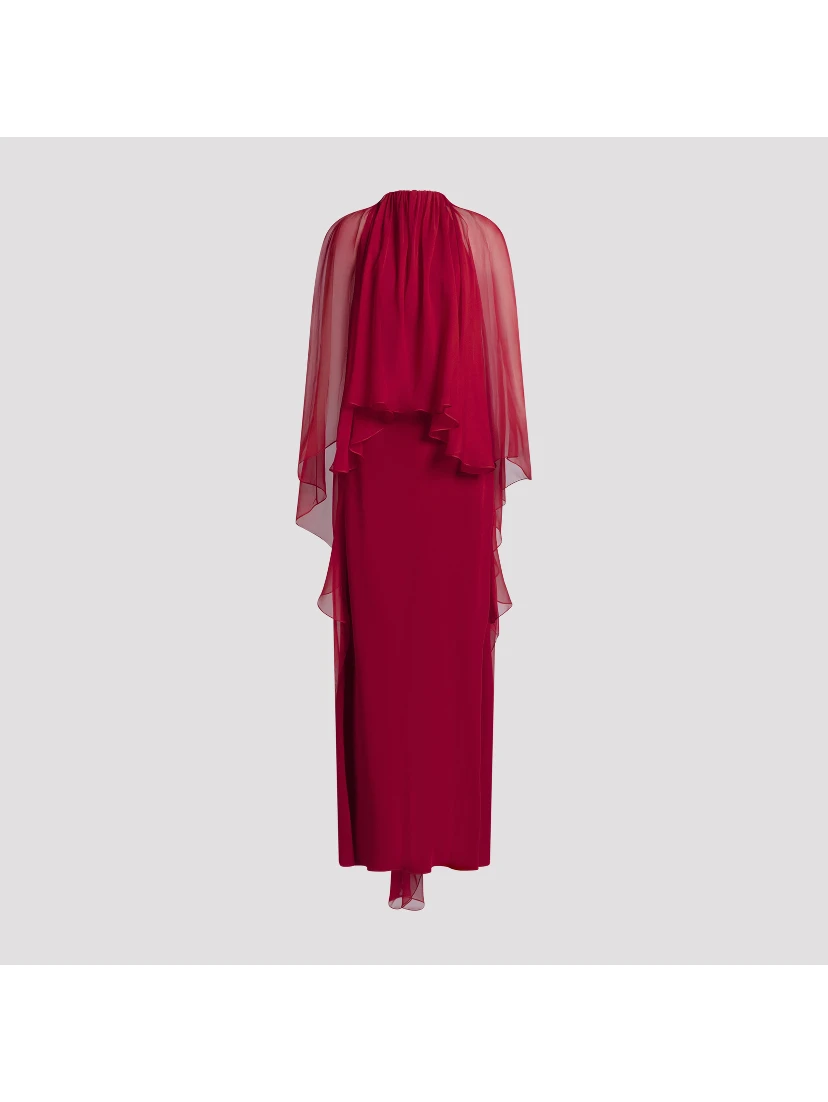ENVER SATIN LONG DRESS
