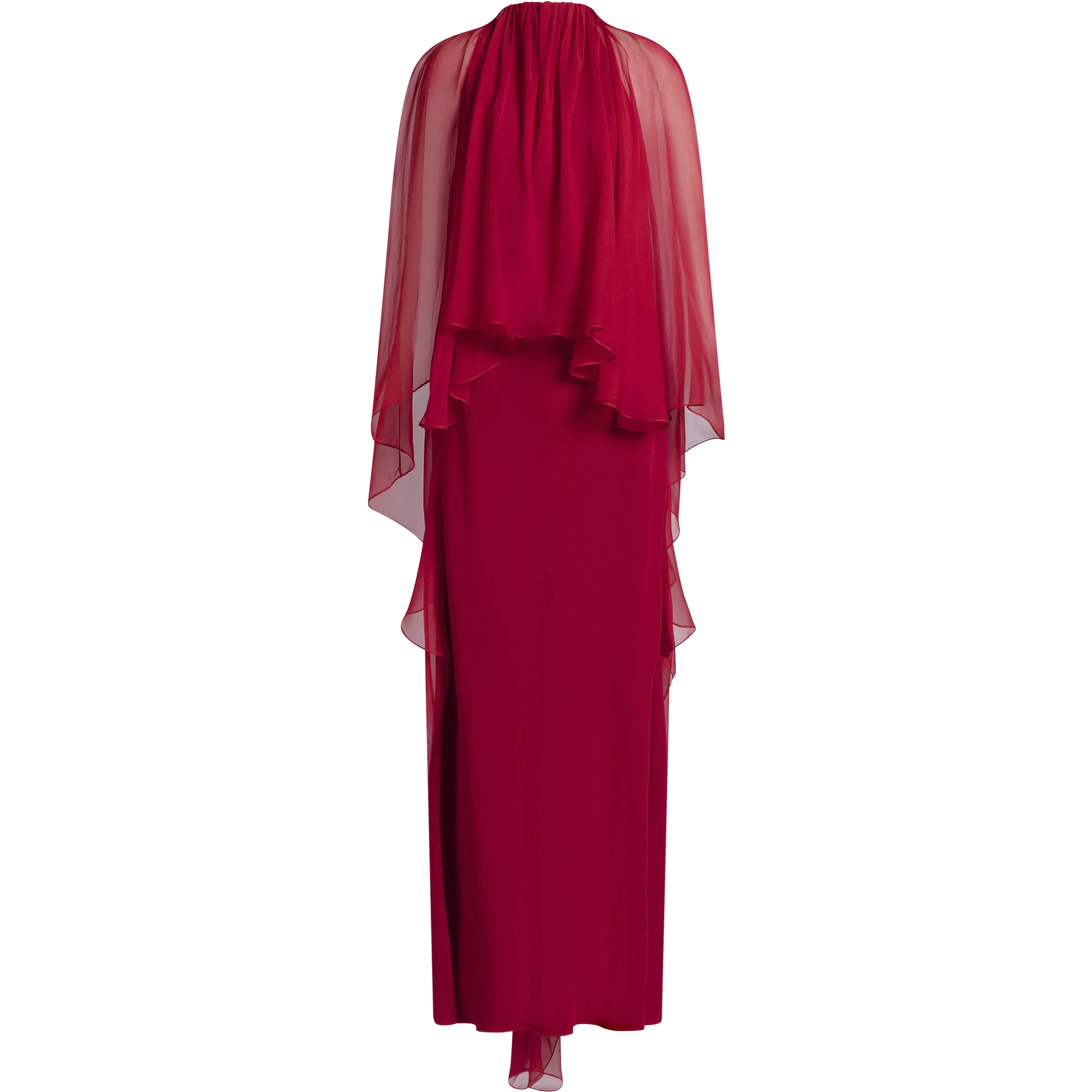 ENVER SATIN LONG DRESS