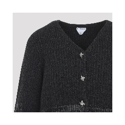 RIB KNIT CARDIGAN