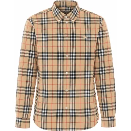 BURBERRY Shirts Beige