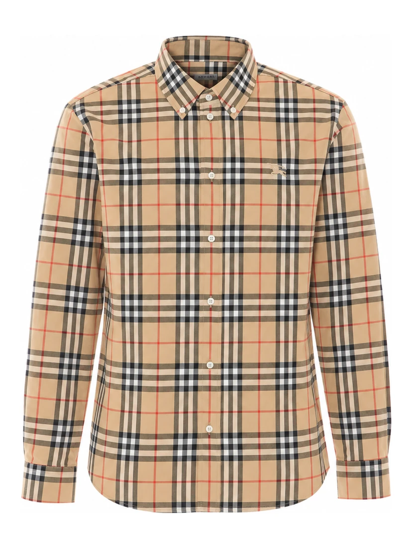 BURBERRY Shirts Beige