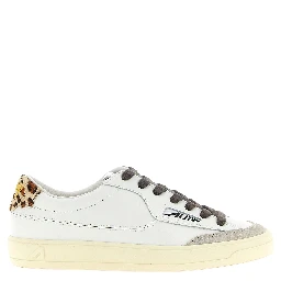 Multicolor Cowhide Low Top Sneakers