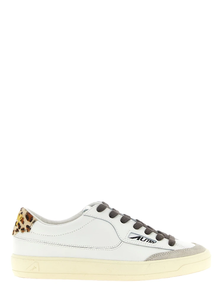 Multicolor Cowhide Low Top Sneakers
