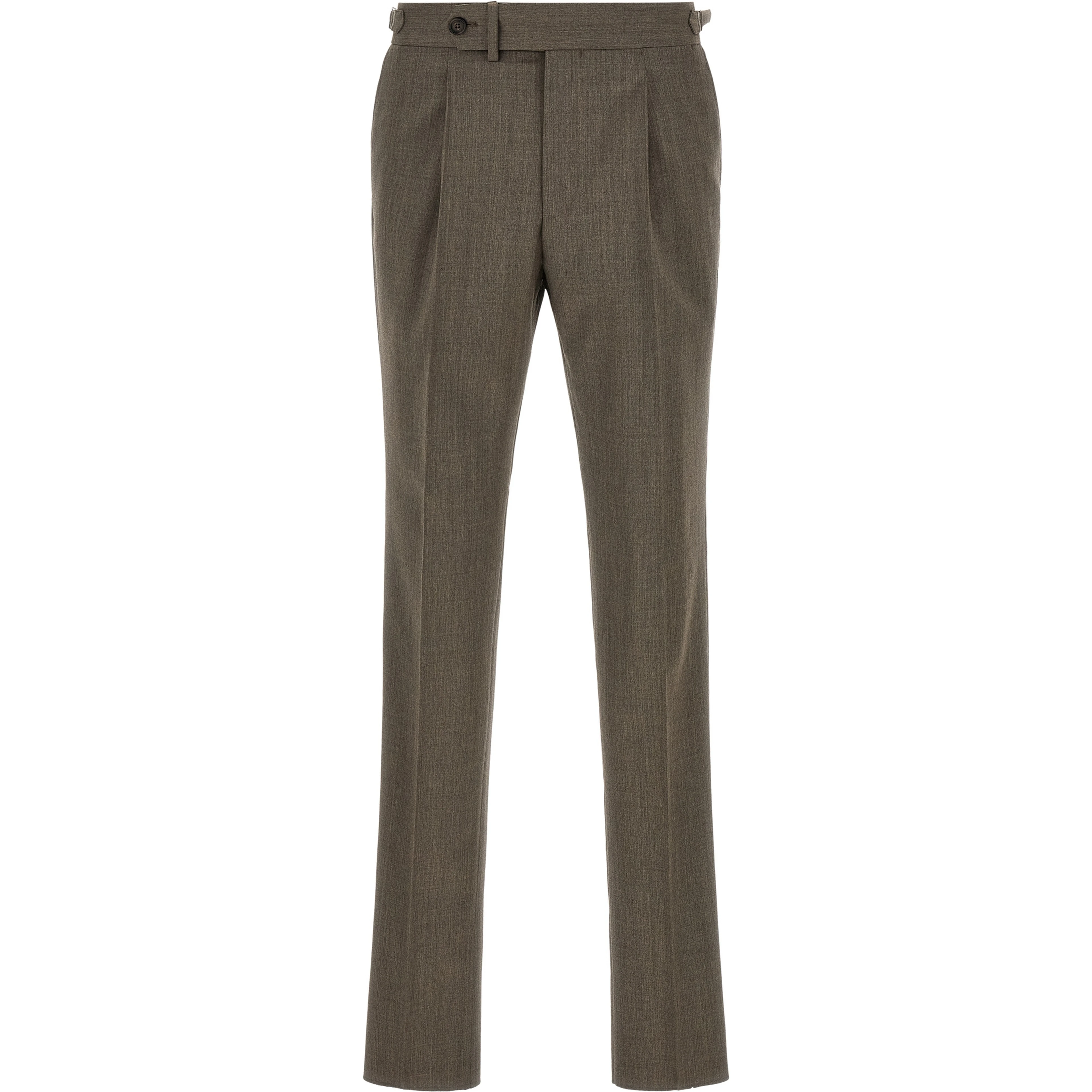 Brown Wool Dress Pants