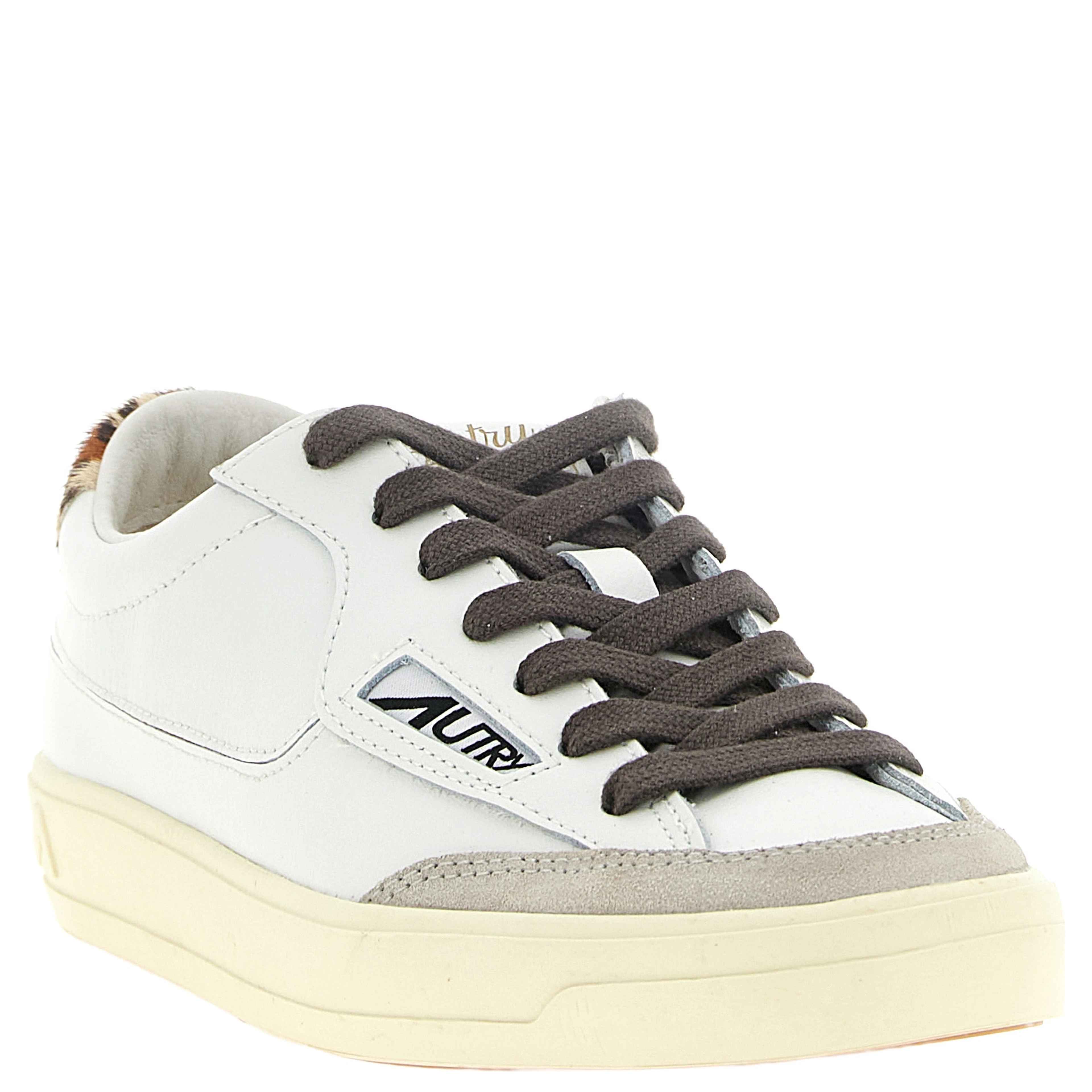 Multicolor Cowhide Low Top Sneakers