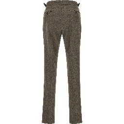 Brown Wool Dress Pants