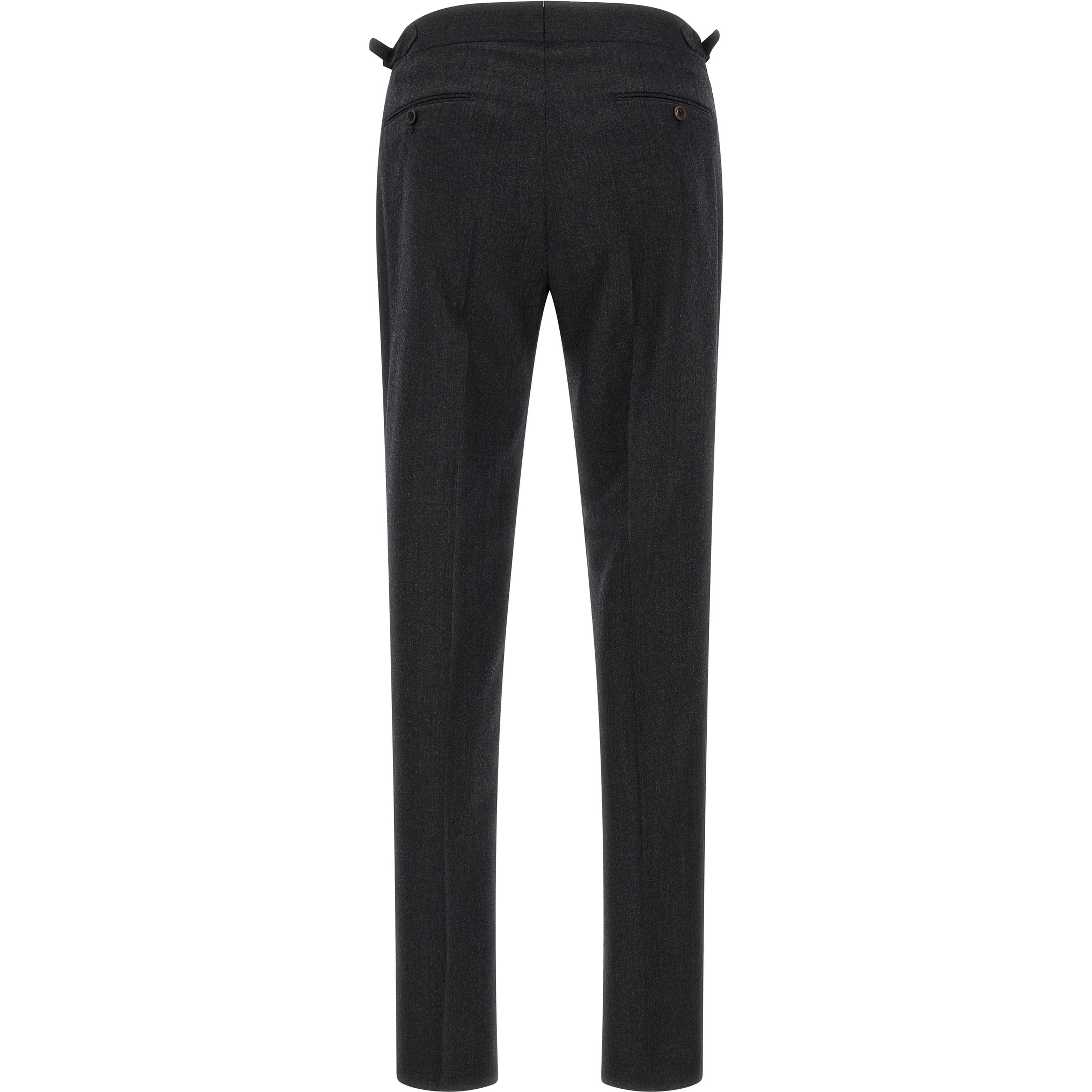 Gray Wool Dress Pants